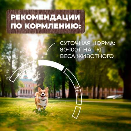 Консервы для собак Родные корма куриные кусочки в соусе по-курски 970г