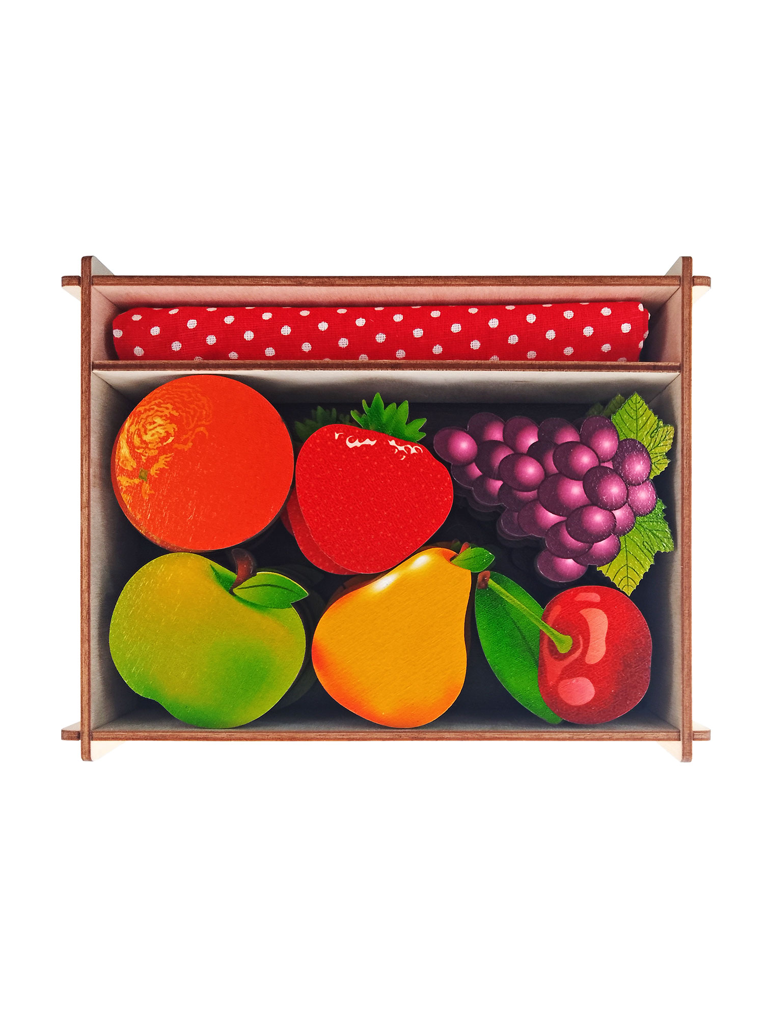 Игрушка Нескучные игры сортер Фрукты-Ягоды - фото 7