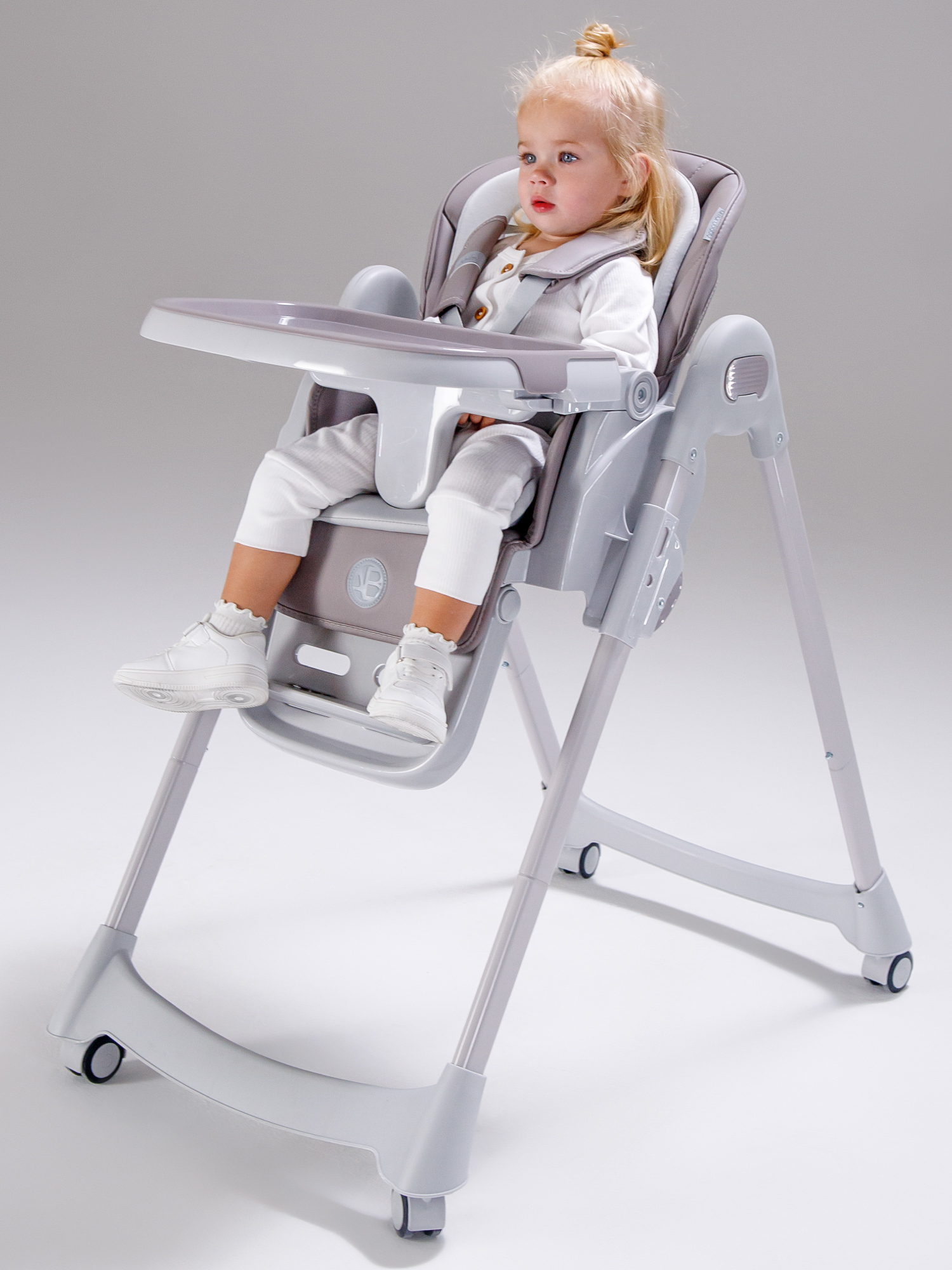 Стульчик для кормления Amarobaby Yummy зеленый - фото 10