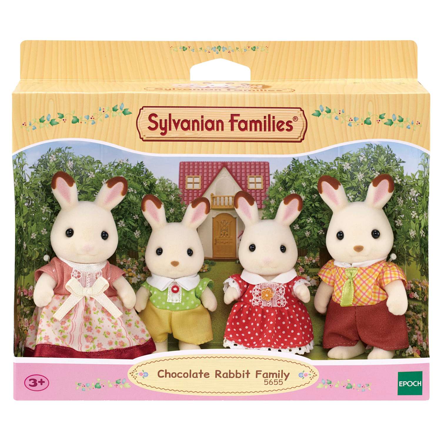 Игровой набор Sylvanian Families Семейство шоколадных кроликов - фото 6