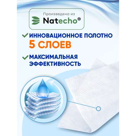 Влажные полотенца Свежая нота для снятия макияжа 240 шт.