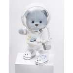 Мягкая игрушка TeddyTales Медведь Жених Астронавт M