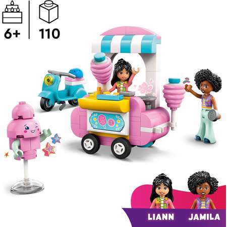 Конструктор LEGO Friends Стенд со сладкой ватой блочный