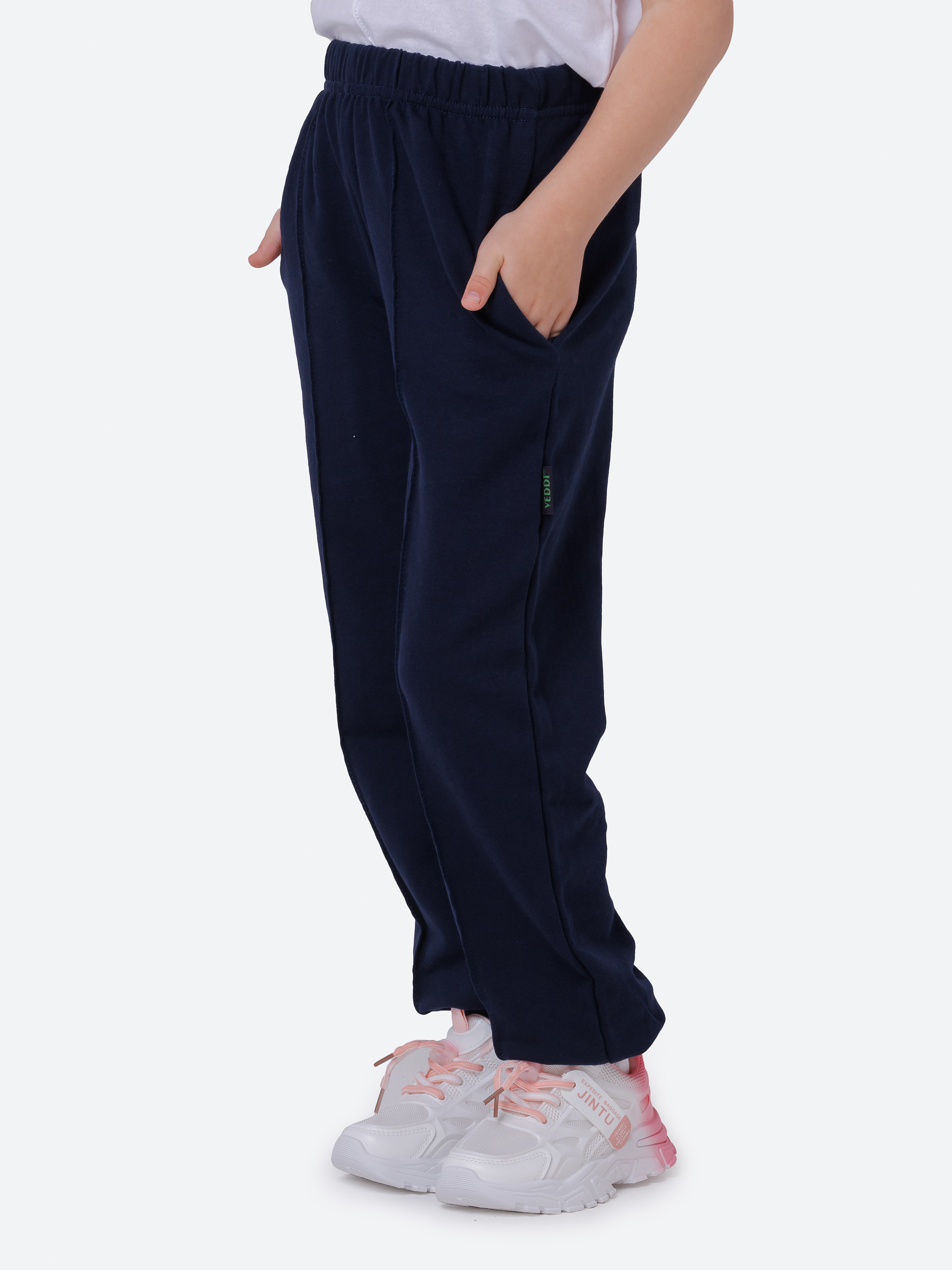 Спортивный костюм VEDDI 2080/6041фп-2024-белый/синий - фото 12