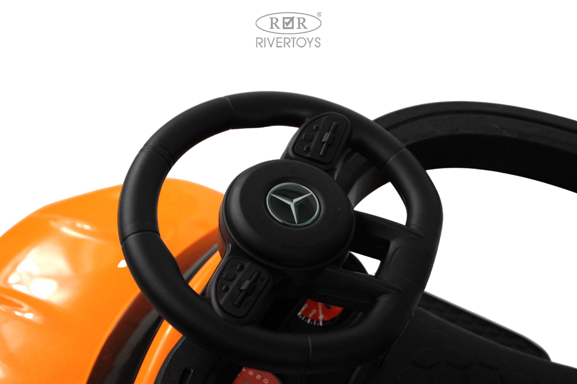 Каталка RIVERTOYS Z005ZZ-M-ORANGE оранжевый - фото 9