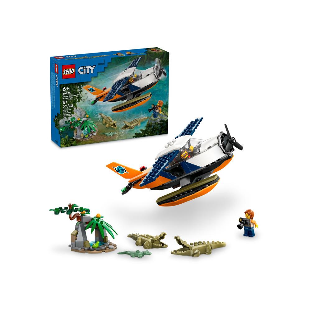 Изображение товара LEGO City Водный самолет 60425 конструктор для детей от 6 лет