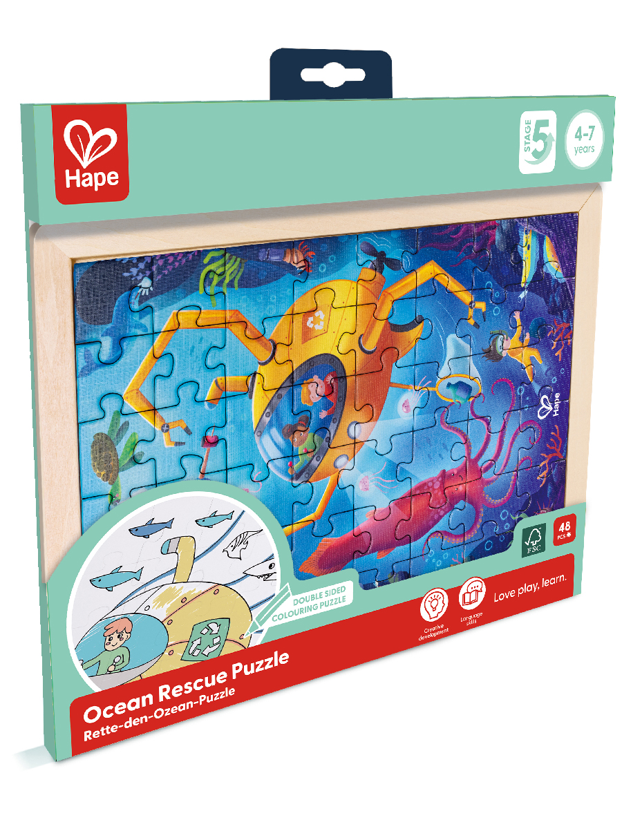 Пазл Hape классический - фото 10