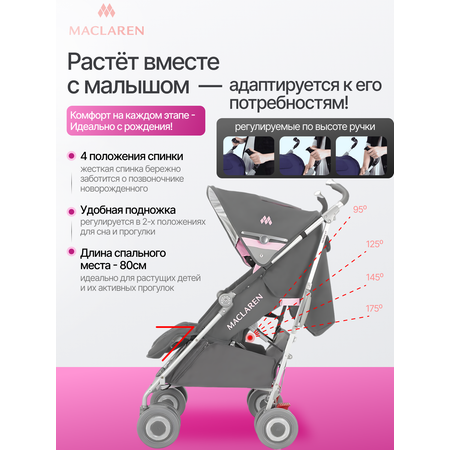 Коляска прогулочная Maclaren Techno XLR
