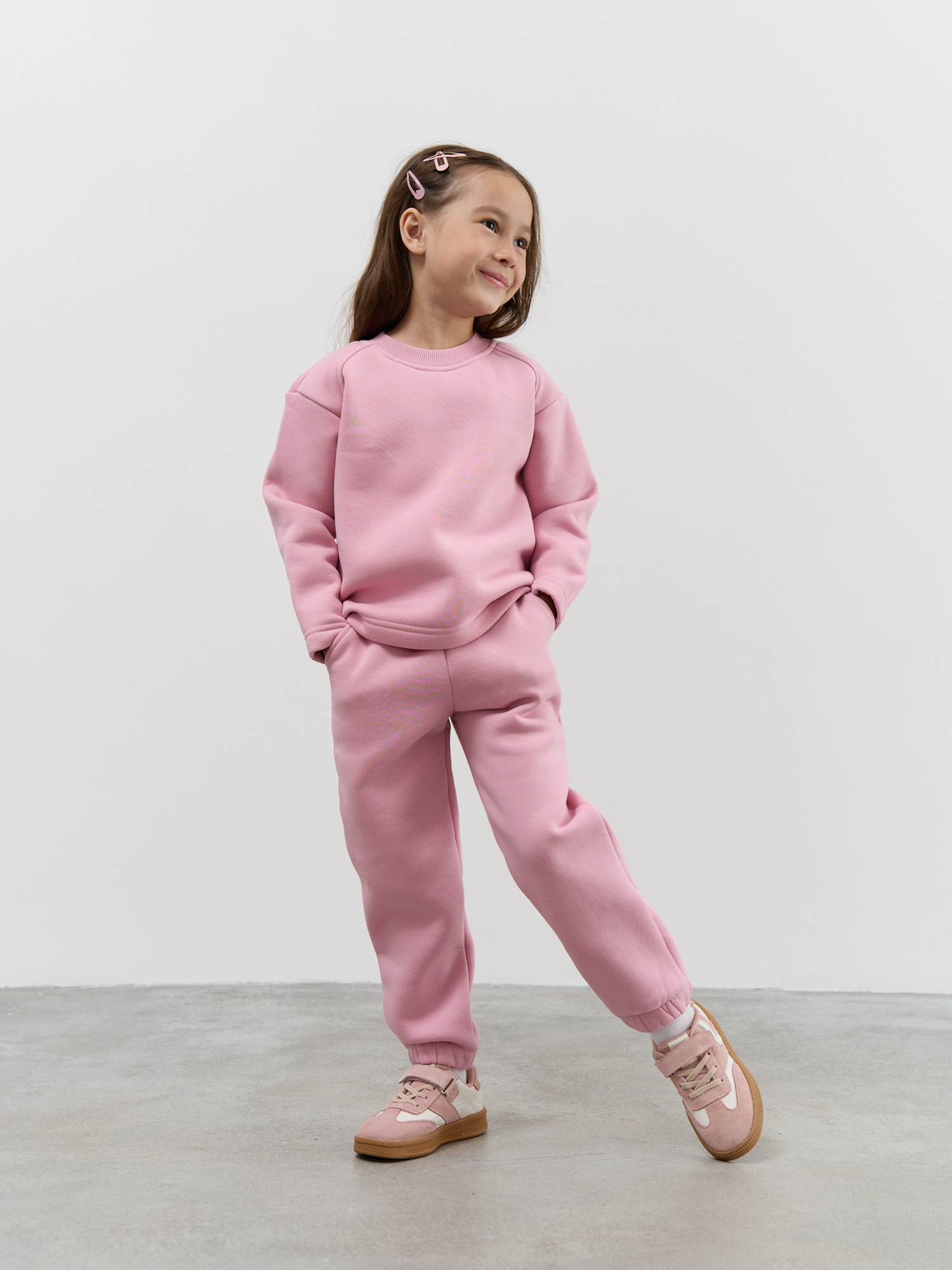 Джоггеры BUNGLY 1R9151/Пудра - фото 2