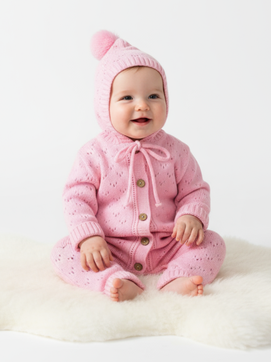 Комбинезон Совенок Дона В77-4210/4-Конф.Розовый - фото 2