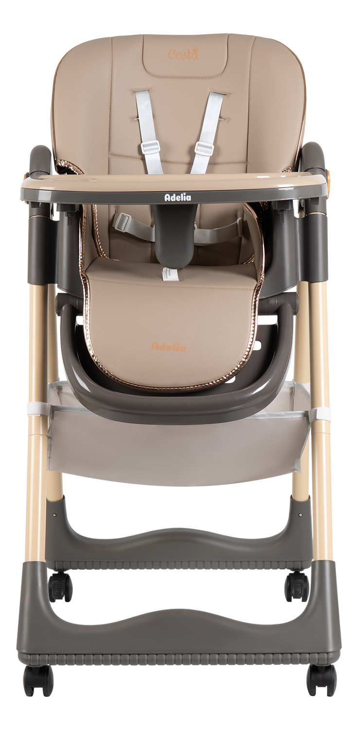 Стульчик для кормления Costa Adelia бежевый - фото 12