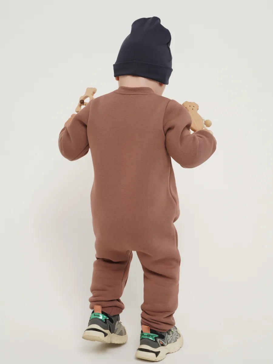 Комбинезон Супер Пупс мод14/темно-бежевый - фото 10