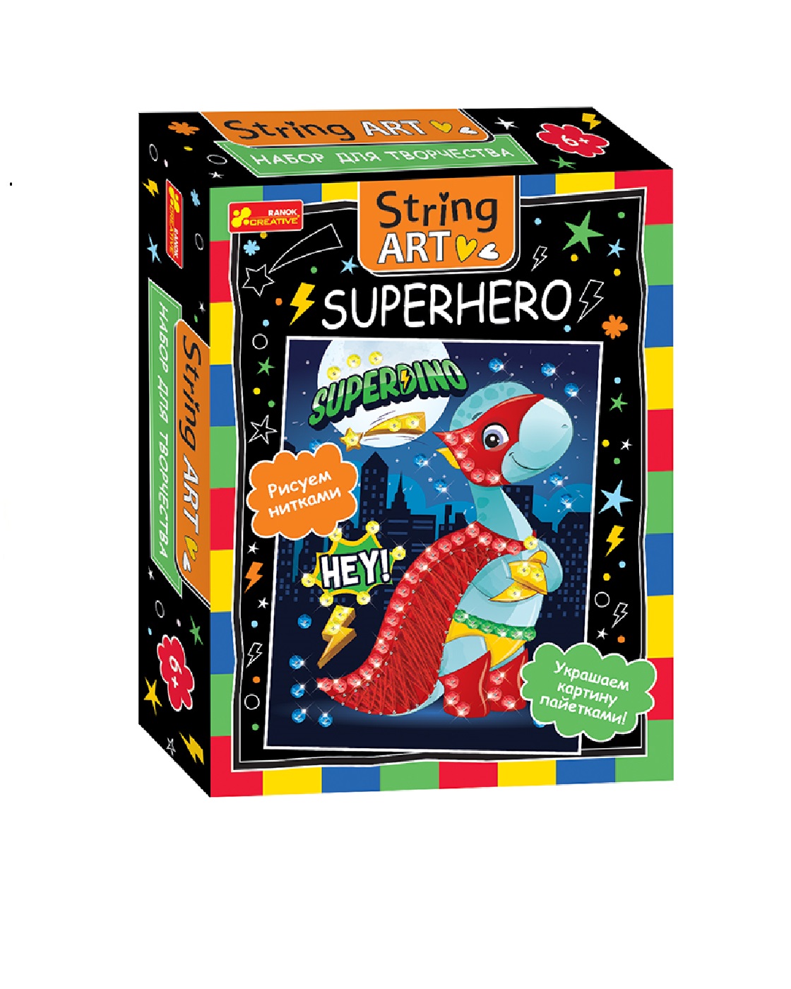 Картина из ниток RANOK CREATIVE Superhero - фото 1