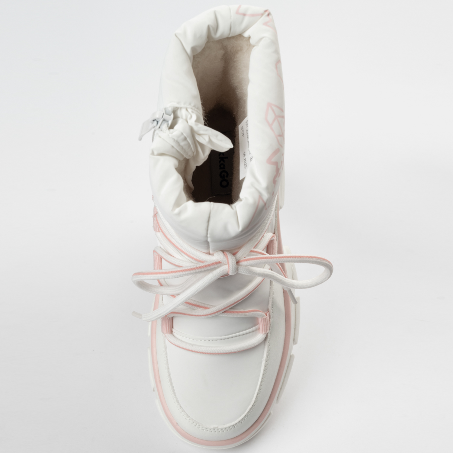 Дутики TikkaGo 5U17_202504_white-pink - фото 9