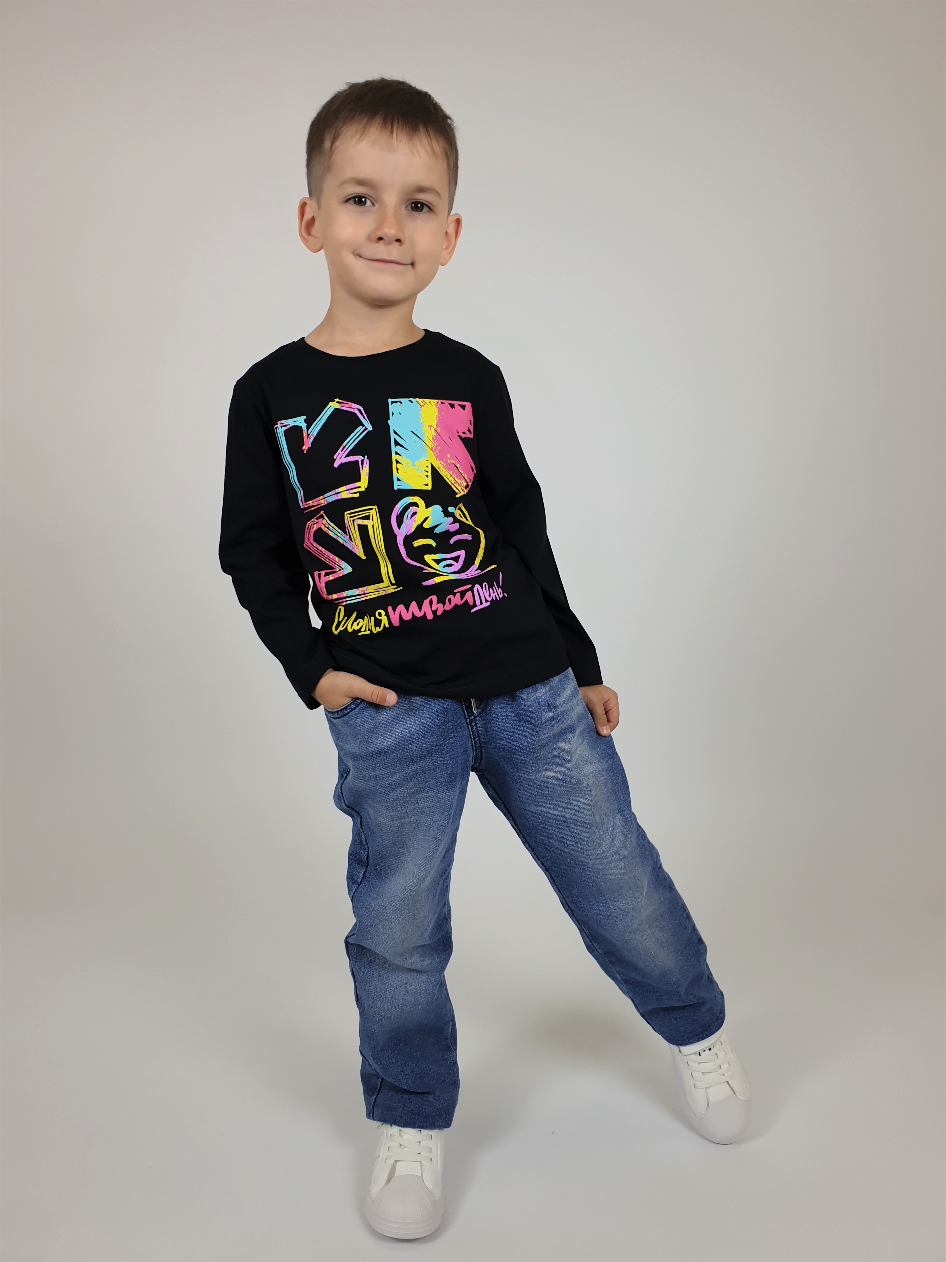 Лонгслив Luneva 15-65-1. - фото 1