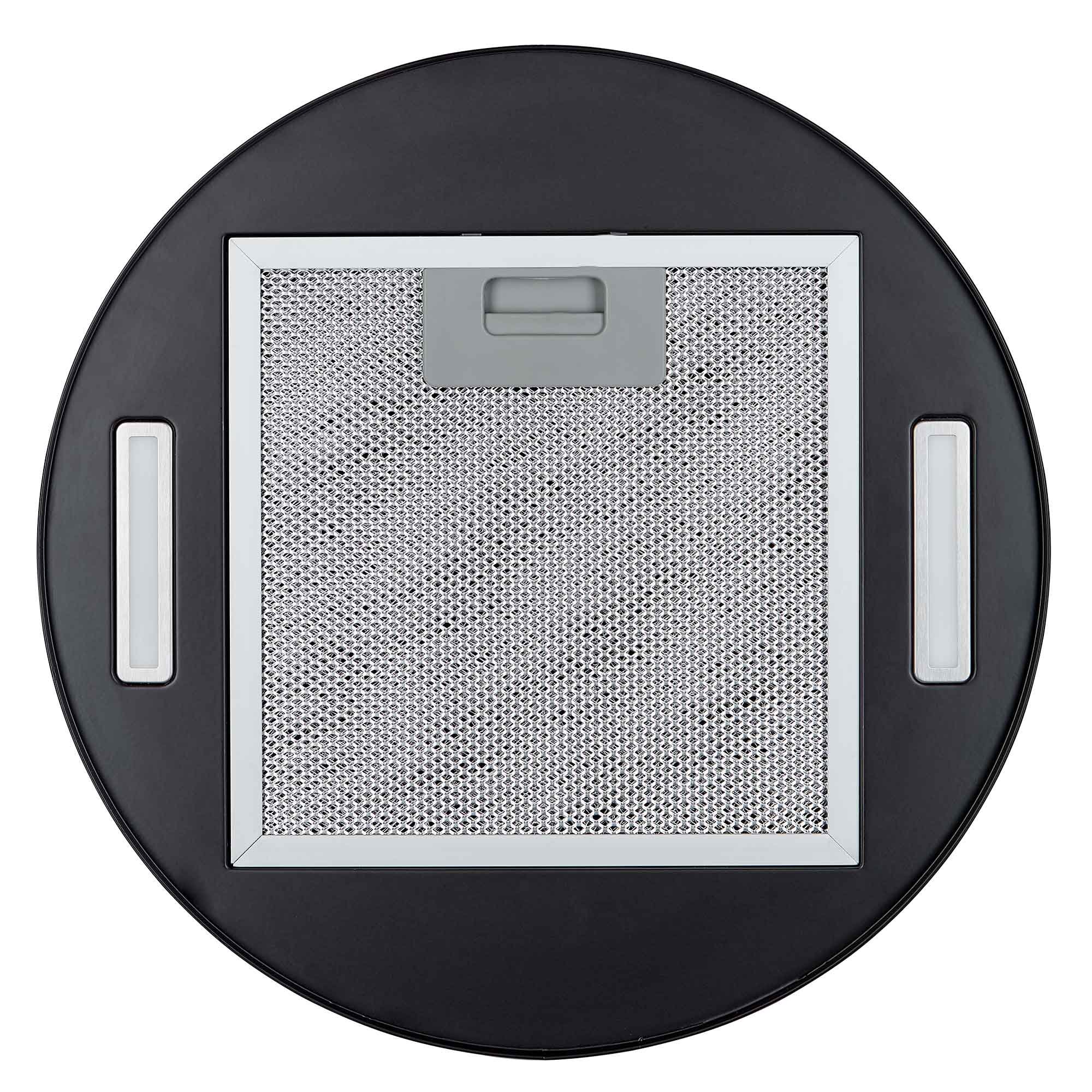 Вытяжка кухонная цилиндрическая EXITEQ EX-1296 black - фото 9