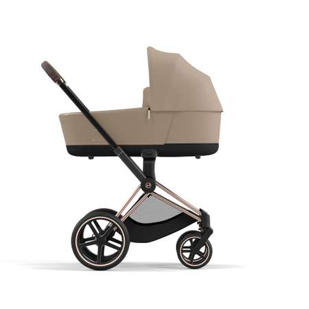 Коляска 2в1 Cybex Priam IV Rosegold бежевый