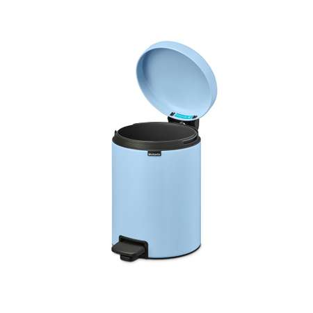 Бак мусорный Brabantia NewIcon с педалью нежно-голубой 3л 202582