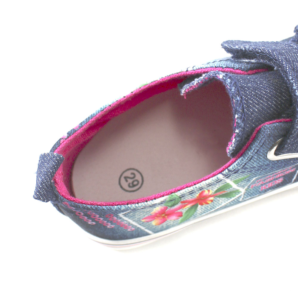 Кеды Europen D5864-СВ EUROPEN Кеды для девочки,синий - фото 4