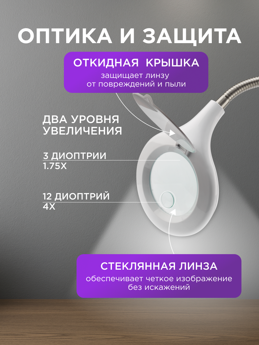 Лампа REXANT Лупа - фото 2