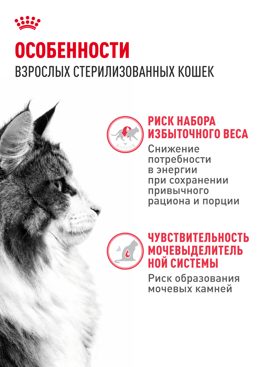 Корм для кошек ROYAL CANIN 85г*10шт Instinctive/Sterilised - фото 2