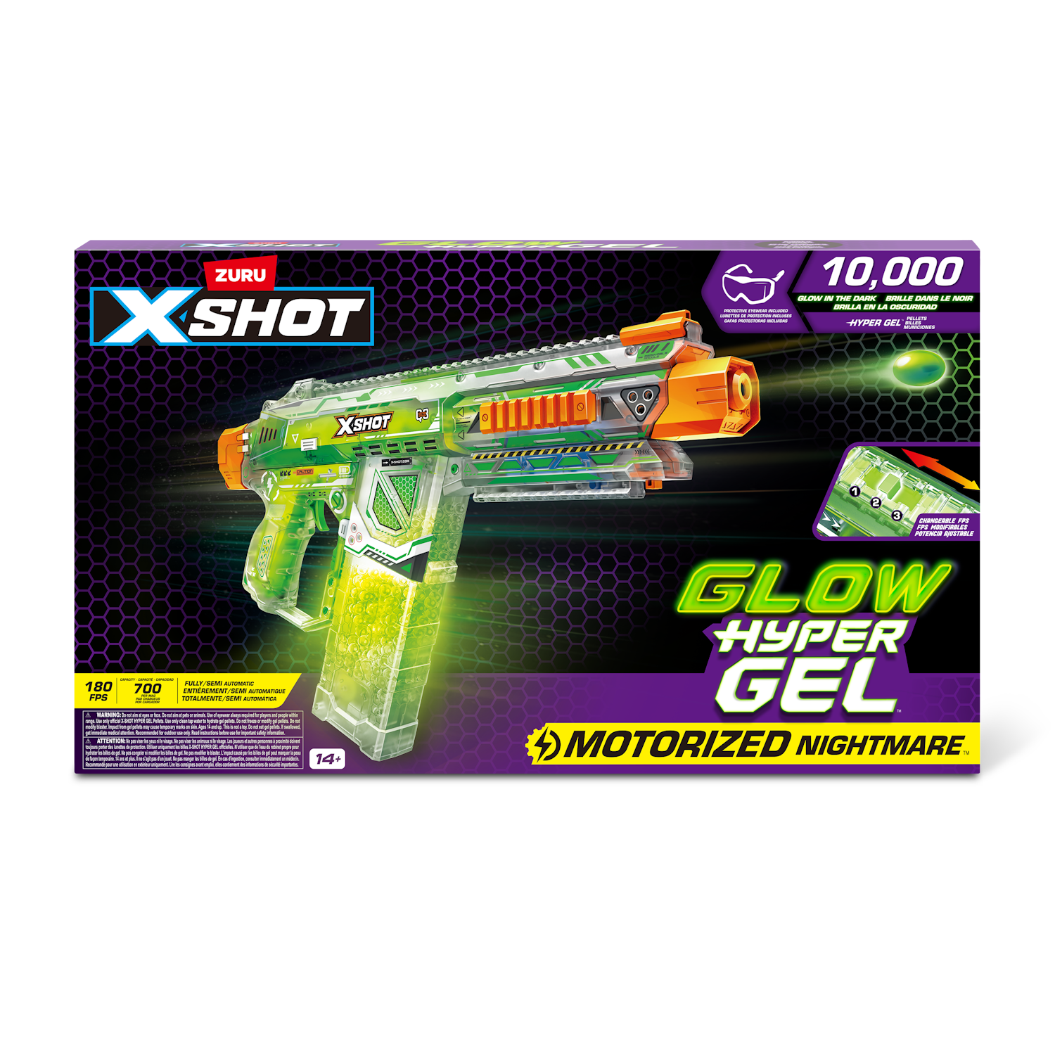 Бластер Zuru XSHOT hyper gel большой - фото 12