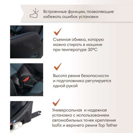 Автокресло Be Cool Easy 1/2/3 (9-36 кг)