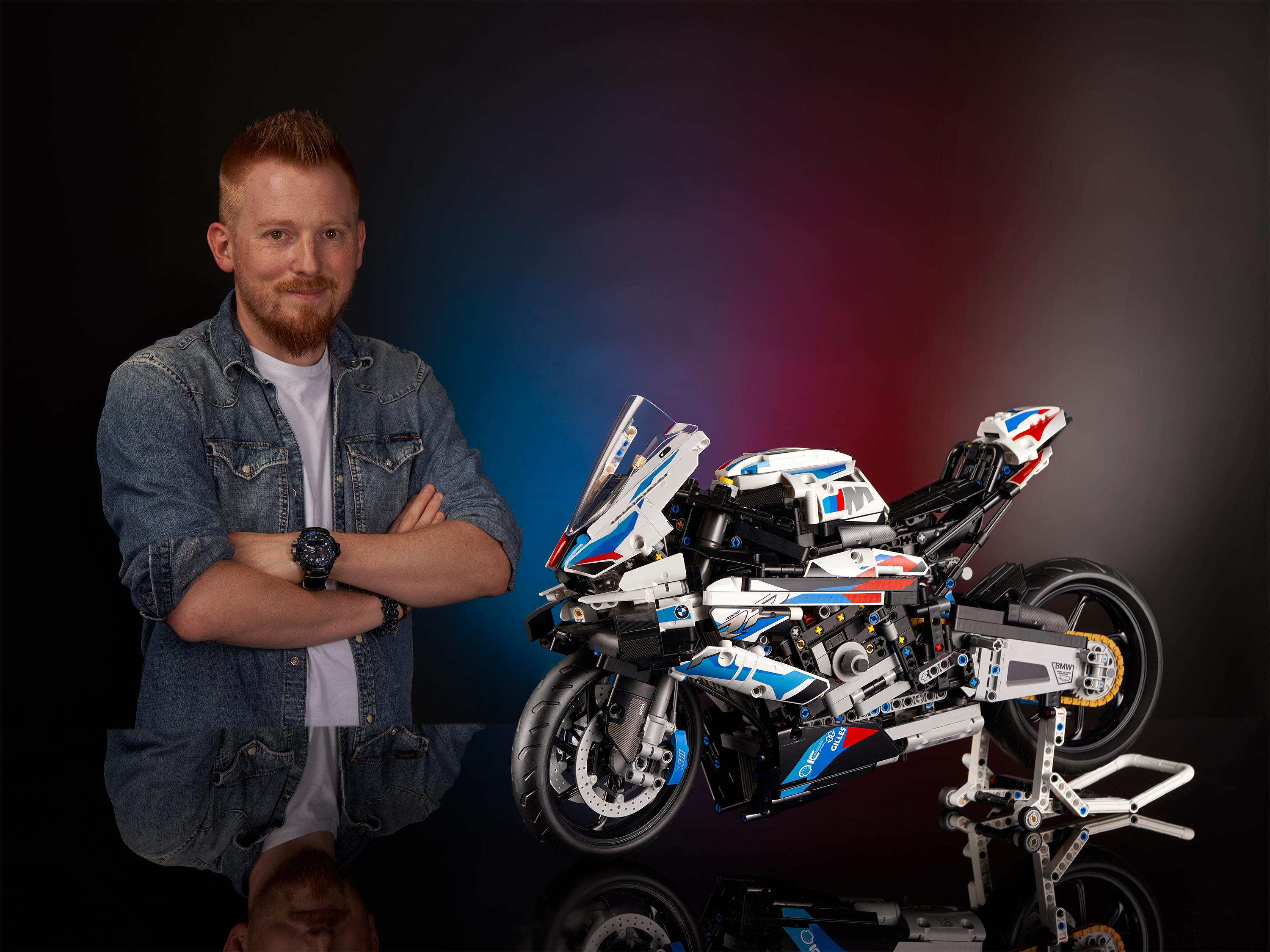 Конструктор LEGO Technic Мотоцикл BMW M блочный - фото 16