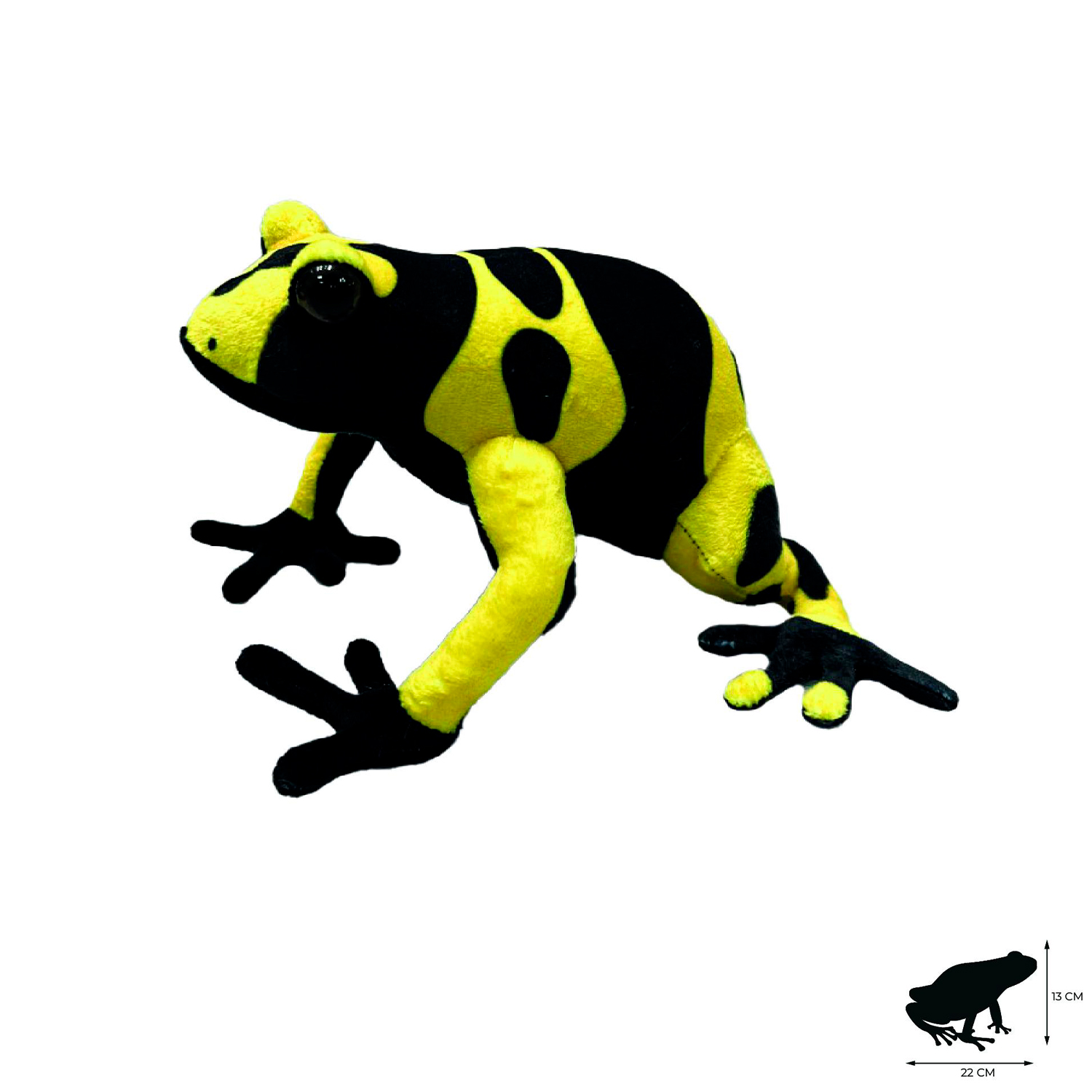 Игрушка мягкая All About Nature Древесная лягушка K8380-PT - фото 3