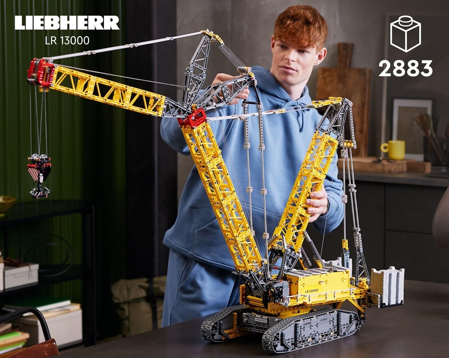 Конструктор LEGO Technic Liebherr Crawler Crane LR 2883 дет. - фото 5