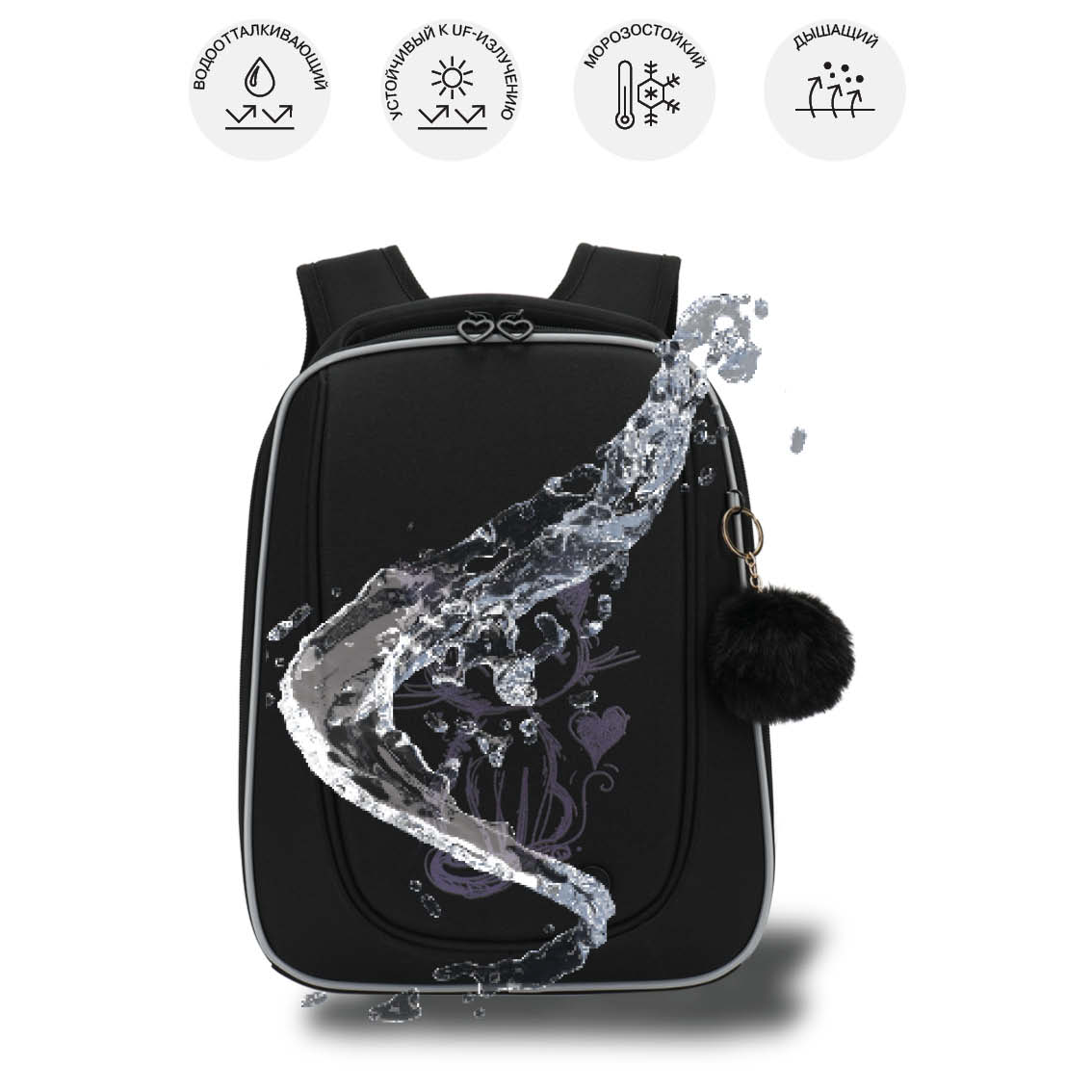 Ранец Grizzly Для девочки - фото 13