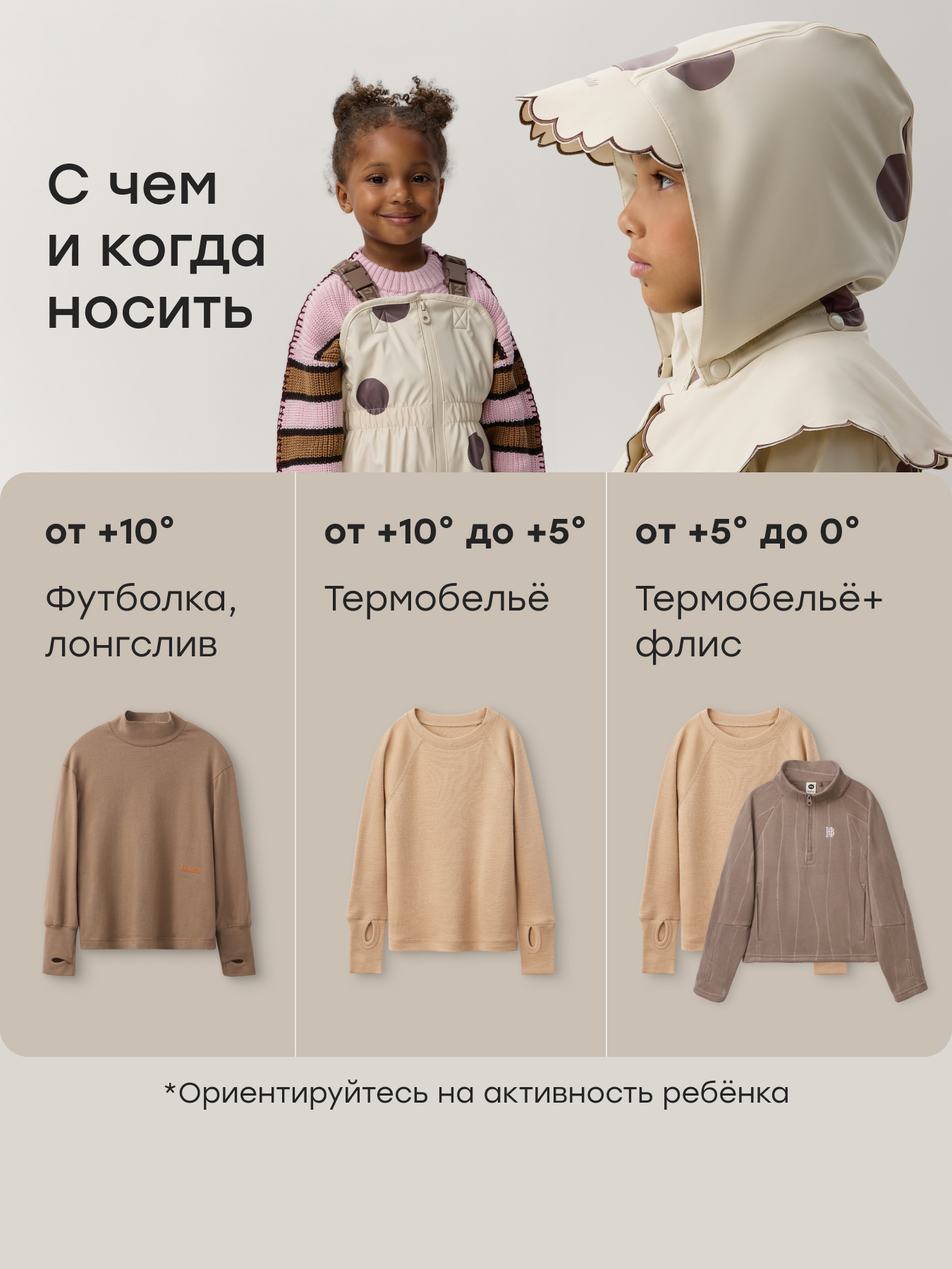 Куртка и полукомбинезон Happy Baby 88500-1_бежево-шоколадный (горошек) - фото 8
