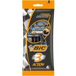 Набор бритв BIC одноразовых 3 Action 4 шт