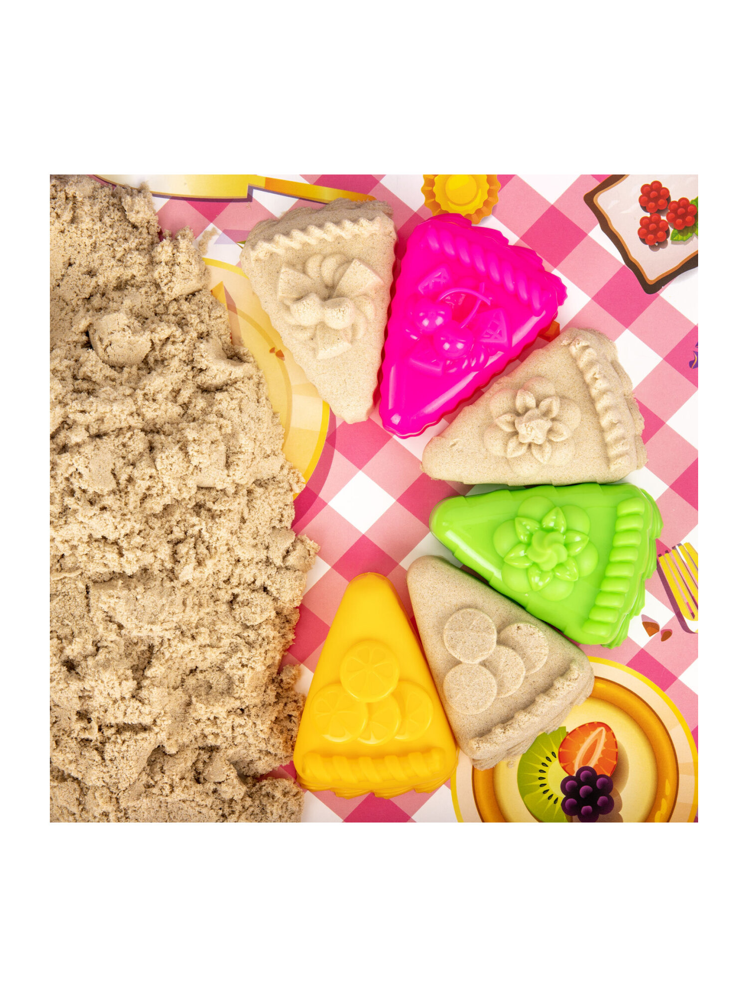 Кинетический песок Brauberg 3 кг - фото 16