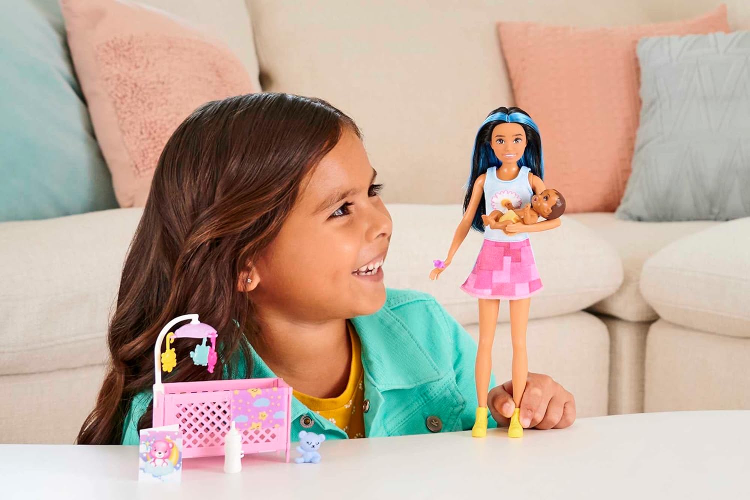 Кукла модельная Barbie Няня FHY97/HJY34 - фото 7