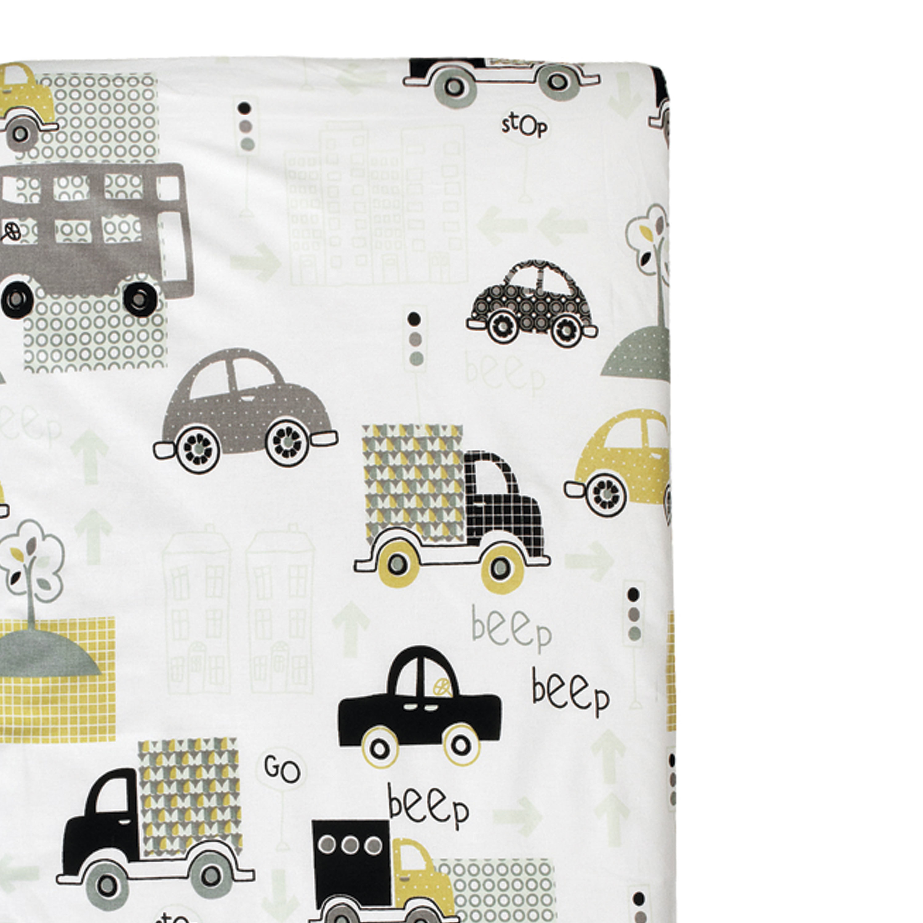 Простыня Amarobaby Движение на резинке ABDM-5102-Gd - фото 3