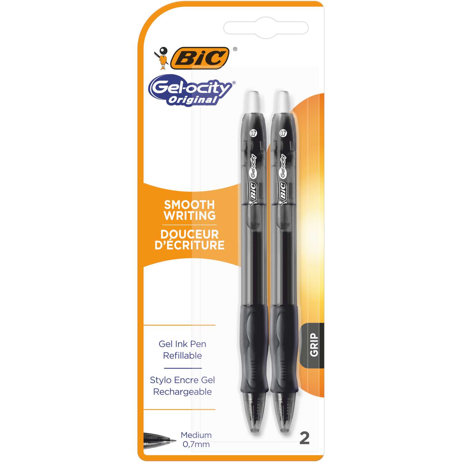 Ручка гелевая BIC 2 шт. - фото 1