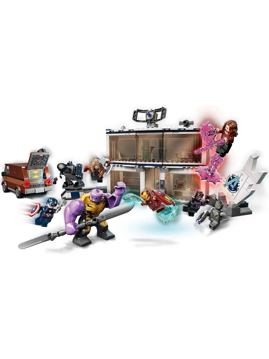Конструктор LEGO Marvel Super Heroes Мстители: Финал решающая битва 527 дет. - фото 9