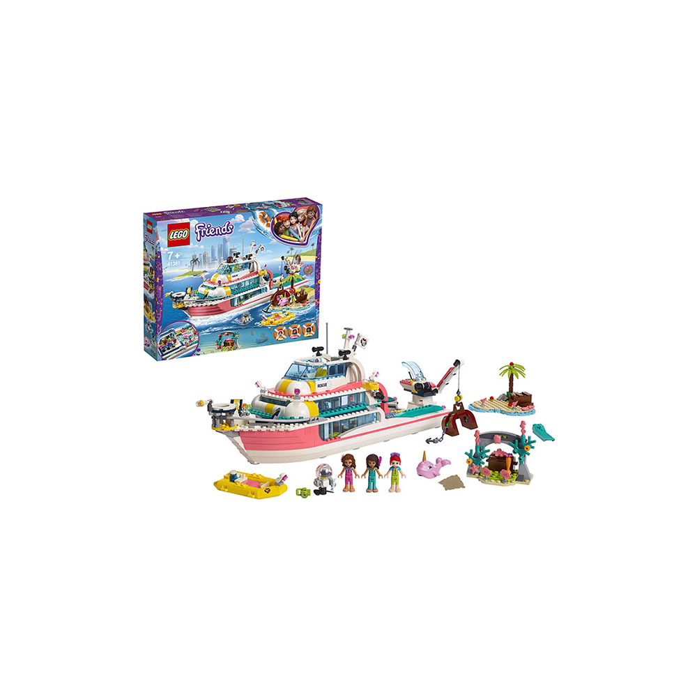 Конструктор LEGO Friends Спасательный катер 41381 778 дет. - фото 1