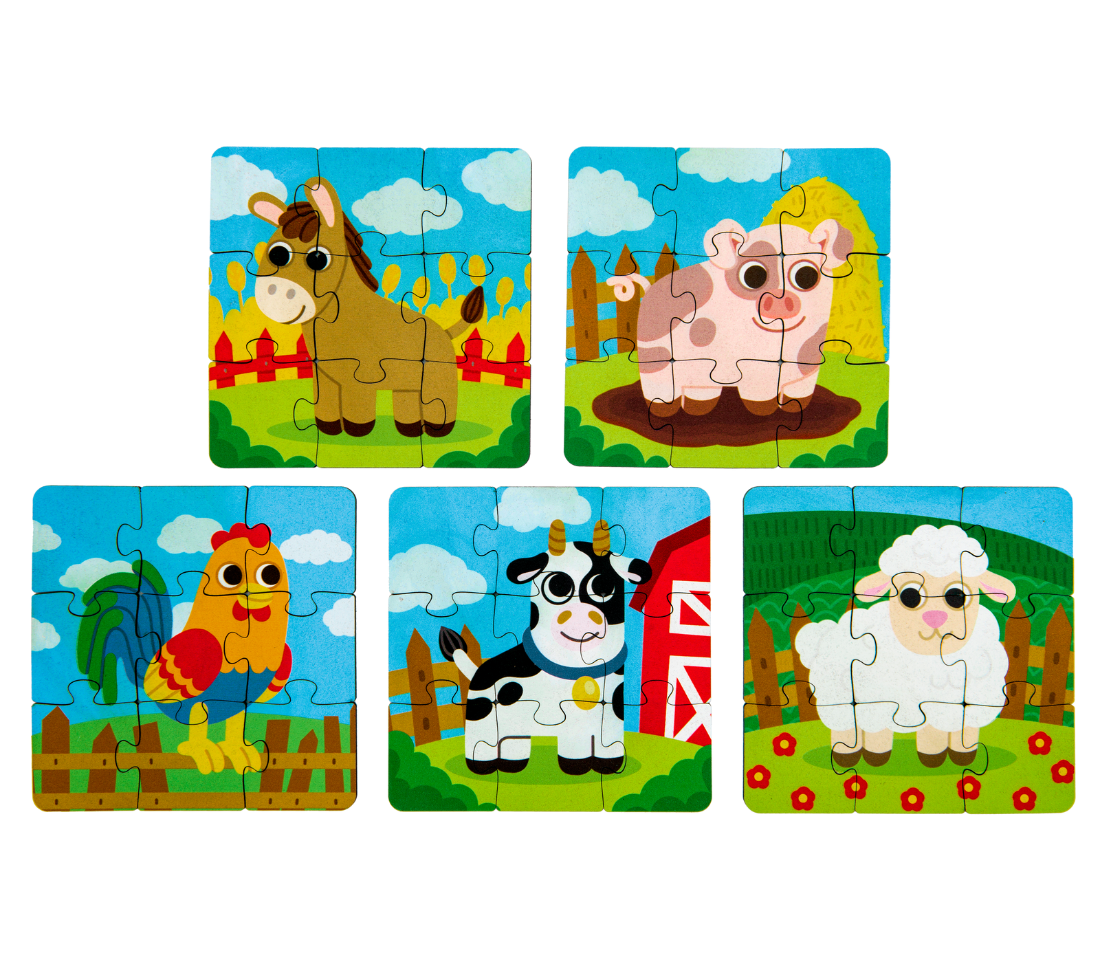 Пазл Active Puzzles деревянный - фото 1