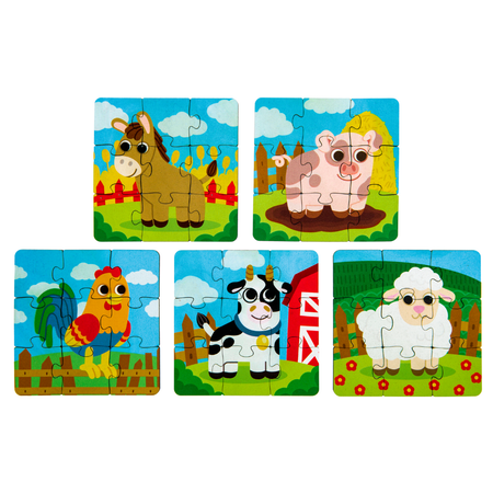 Пазл Active Puzzles деревянный