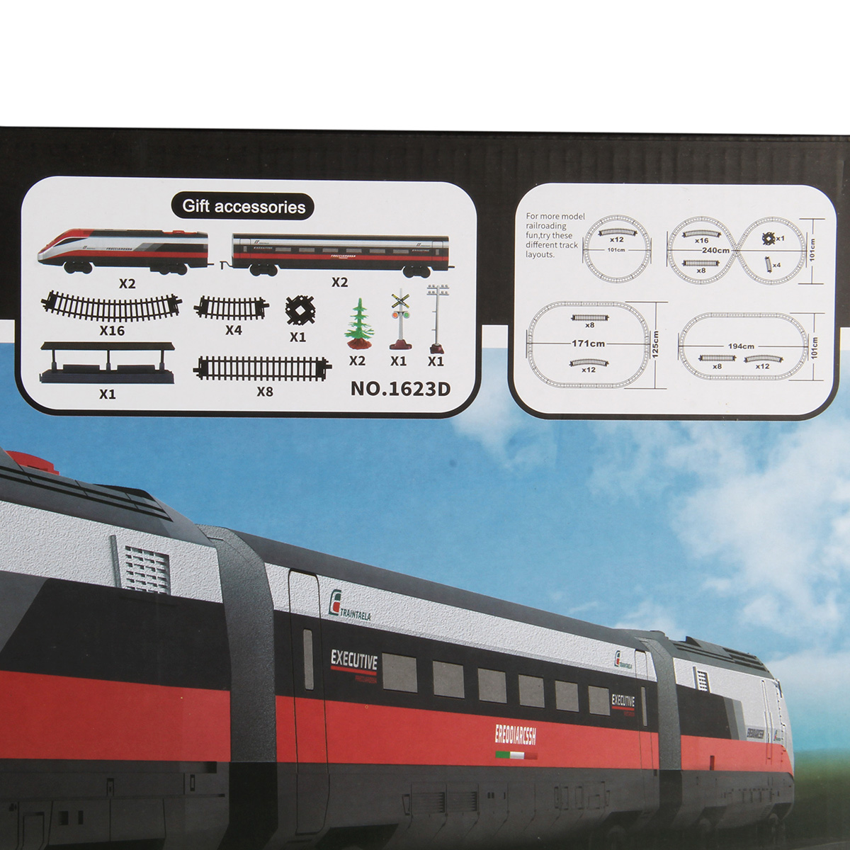Набор железнодорожный Veld Co 240 см 136489 - фото 23
