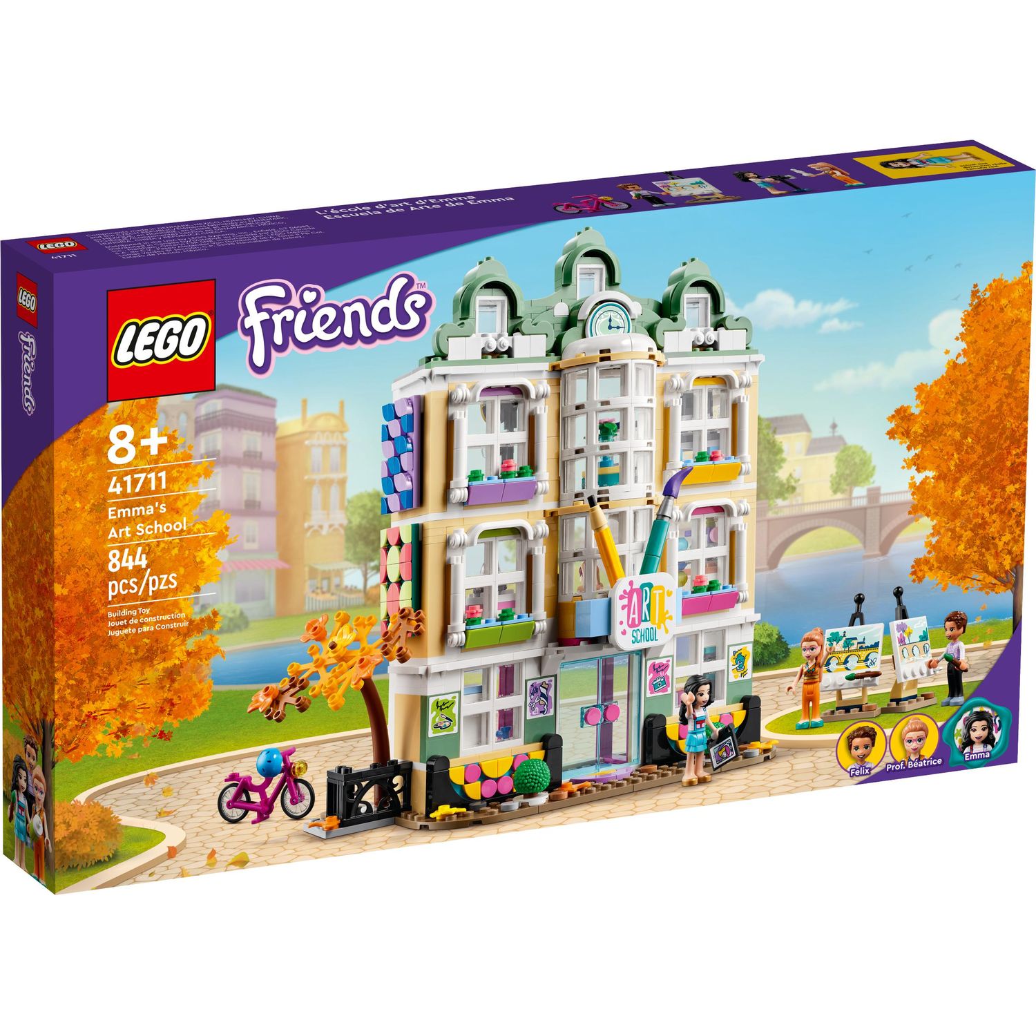 Конструктор LEGO Friends Emmas Art School 844 дет. - фото 1