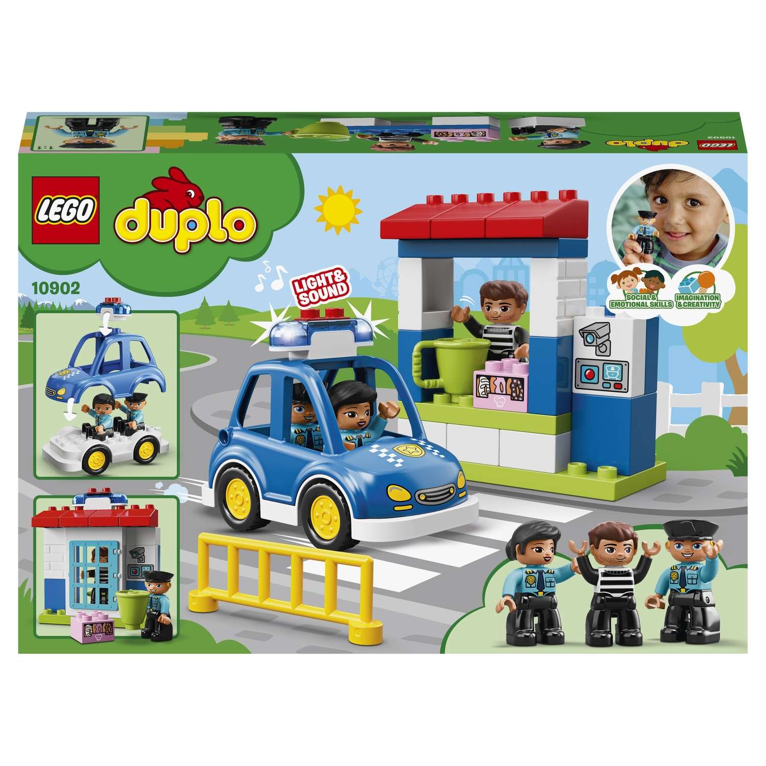 Конструктор LEGO DUPLO Полицейский участок блочный - фото 3