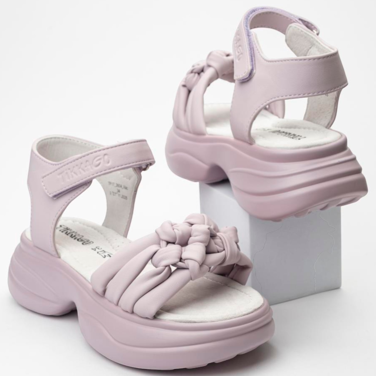 Сандалии TikkaGo 7F17_2604_lilac - фото 2