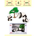 Игровой набор Masai Mara Семья панд