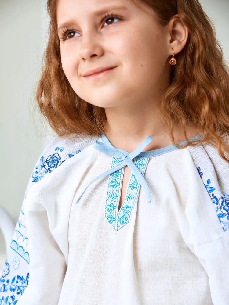 Рубашка MOUN руб_лен_птички - фото 6