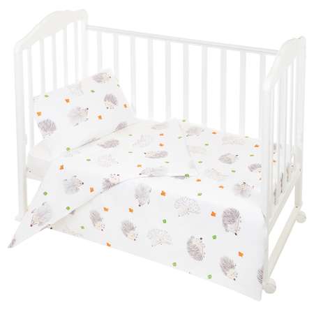 Комплект постельного белья Lemony kids Riccio Белый с рисунком 3 предмета