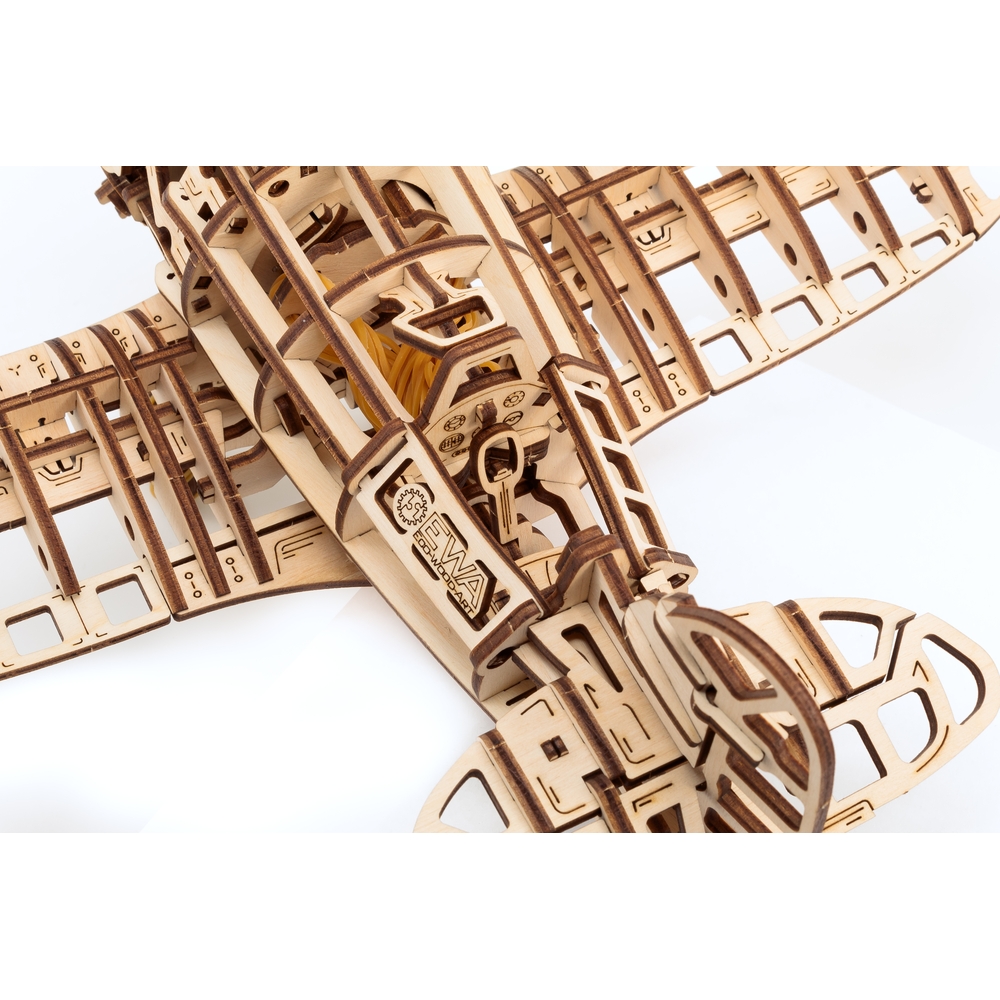 Конструктор Eco Wood Art Самолет деревянный - фото 9