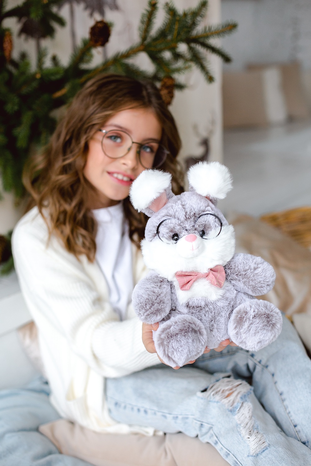 Мягкая игрушка ПЛЮШЛЕНД зайка зайка - фото 1